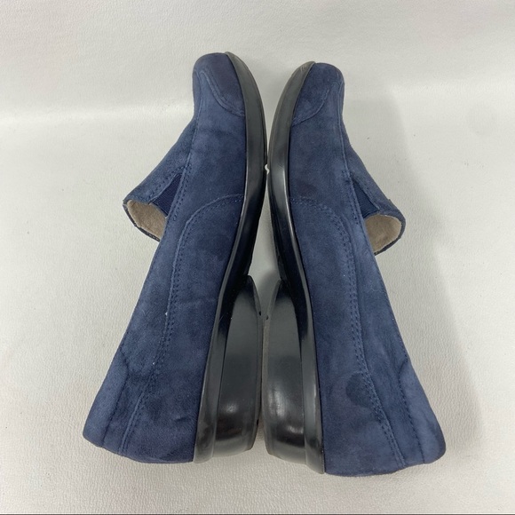 Naturalizer Channing Suede Slip On Loafers, Women's Size 7.5M, Navy - Picture 10 of 13